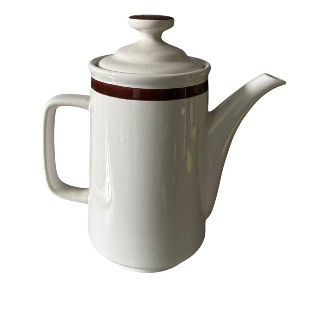 Four Seasons Stoneware Clearbrook Autumn Bouquet Coffee Server Teapot